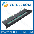 Cat.3 Voice Patch Panel 25port with Earth Line 1U